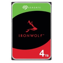 DISCO DURO INTERNO SEAGATE IRONWOLF 4TB 3.5 ESCRITORIO SATA3 6GB/S 256MB 5400RPM 24X7 HOT-PLUG NAS 1 [ ST4000VN006 ][ HD-2810 ]