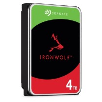 DISCO DURO INTERNO SEAGATE IRONWOLF 4TB 3.5 ESCRITORIO SATA3 6GB/S 256MB 5400RPM 24X7 HOT-PLUG NAS 1 [ ST4000VN006 ][ HD-2810 ]