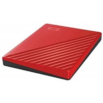 DISCO DURO EXTERNO WD MY PASSPORT 2TB 2.5 PORTATIL USB3.0 ROJO WINDOWS BACKUP ENCRIPTACION [ WDBYVG0020BRD-WESN ][ HD-2113 ]