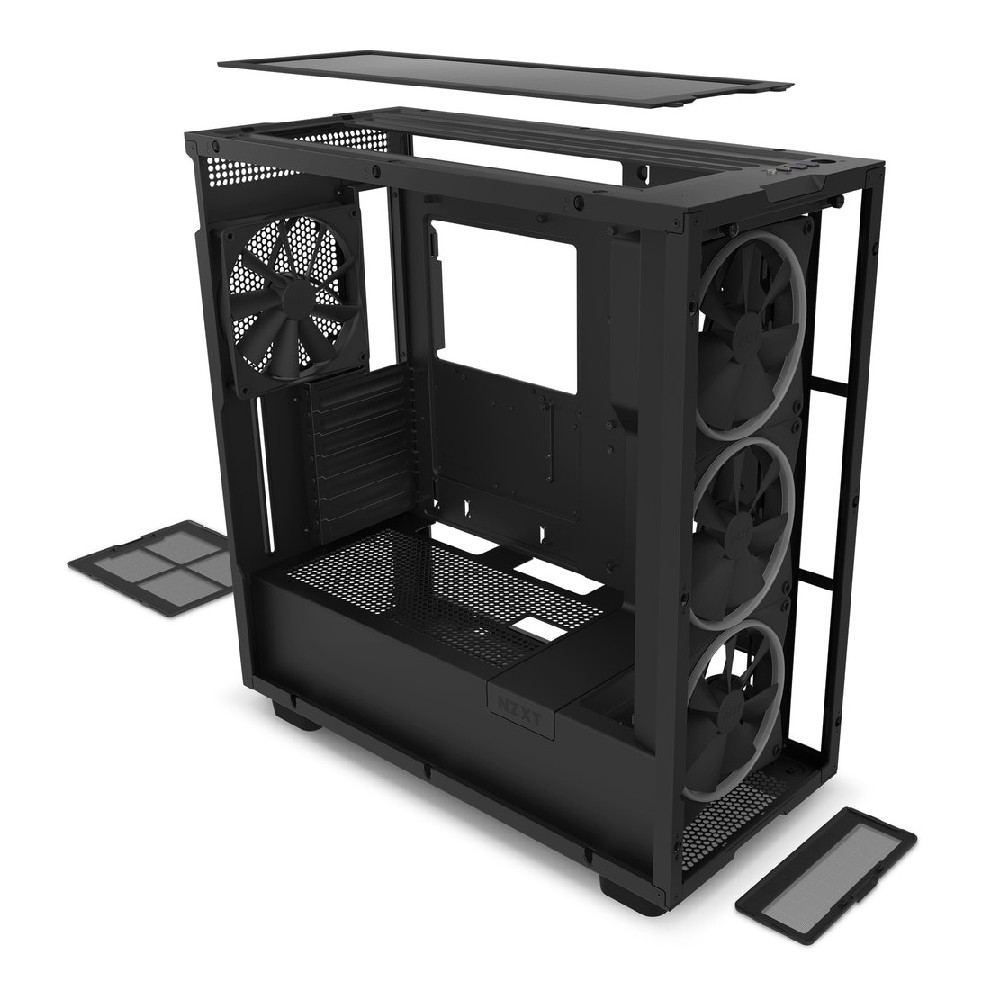 GABINETE NZXT H7 ELITE/NEGRO MATE/CON VENTANA/MIDI-TOWER/ATX/RGB/GAMER [ CM-H71EB-01 ][ CS-797 ]