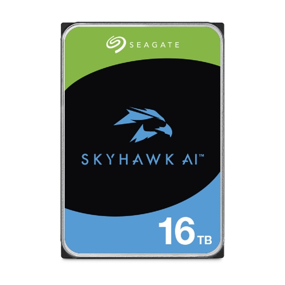 DISCO DURO INTERNO SEAGATE SKYHAWK AI 16TB 3.5 ESCRITORIO SATA3 6GB/S 256MB 7200RPM VIDEO VIGILANCIA [ ST16000VE002 ][ HD-2996 ]