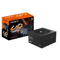 FUENTE DE PODER GIGABYTE 750/80 PLUS ORO /NEGRO/ATX/MODULAR [ GP-UD750GM-GUS ][ CSP-545 ]