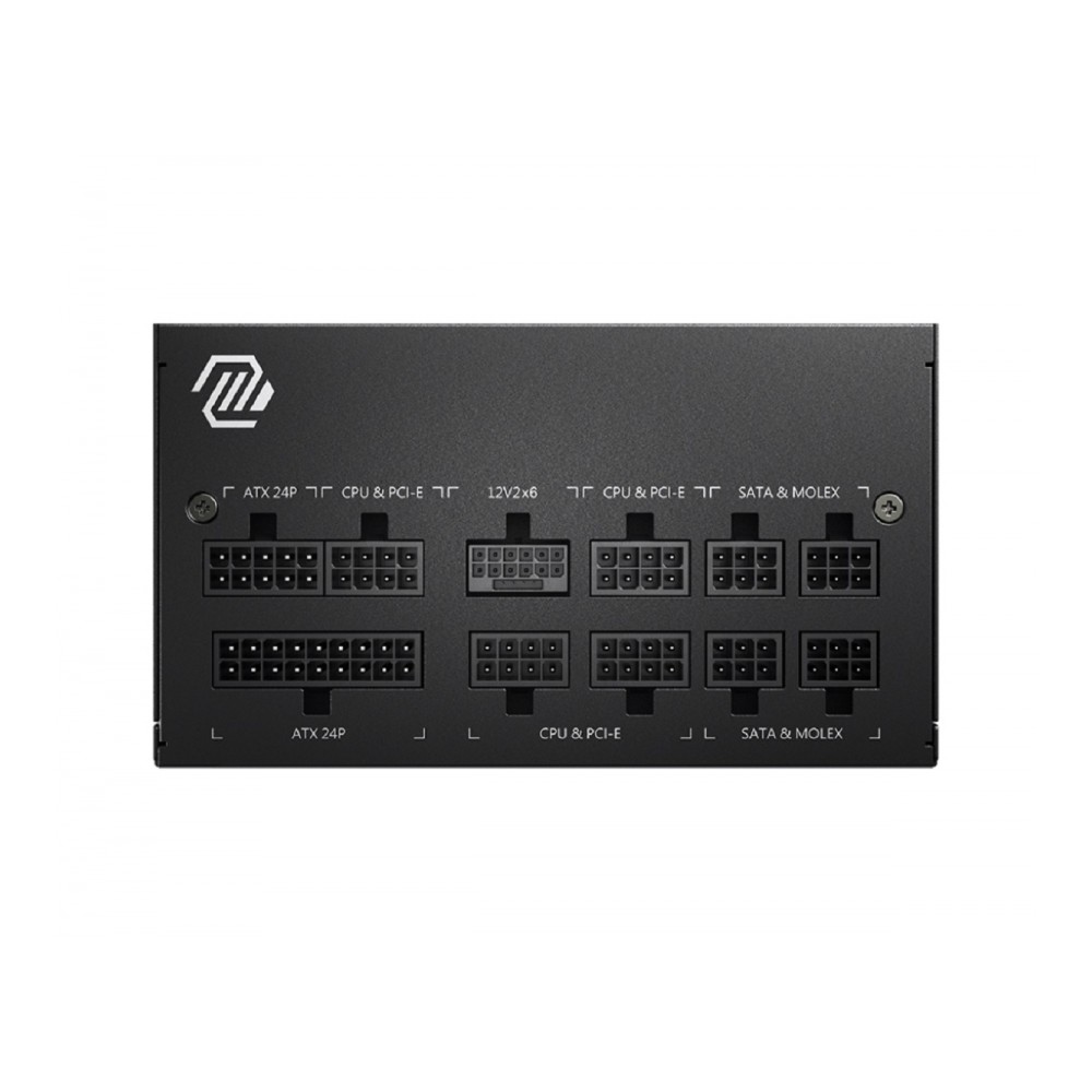 FUENTE DE PODER MSI  750/80 PLUS ORO /NEGRO/ATX/MODULAR [ MAG-A750GL-PCIE5 ][ CSP-539 ]