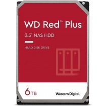 DISCO DURO INTERNO WD RED PLUS 6TB 3.5 ESCRITORIO SATA3 6GB/S 256MB 5400RPM 24X7 HOTPLUG NAS 1-8 BAH [ WD60EFPX ][ HD-2944 ]