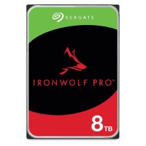 DISCO DURO INTERNO SEAGATE IRONWOLF PRO 8TB 3.5 ESCRITORIO SATA3 6GB/S 256MB 7200RPM 24X7 HOT-PLUG N [ ST8000NT001 ][ HD-3000 ]