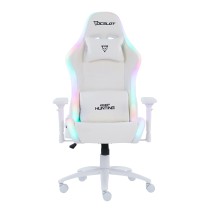 SILLA GAMER OCELOT GAMING RGB COLO BLANCO/ BASE DE METAL/ DESCANSA BRAZOS AJUSTABLES DE 4 DIMENSIONE [ ORGB-WHITE-THUNDRA ][ AC-10199 ]