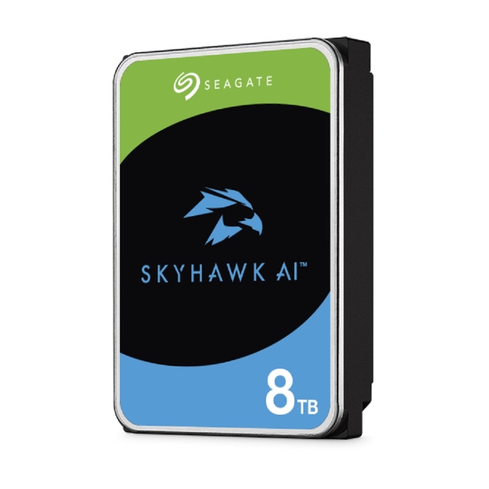 DISCO DURO INTERNO SEAGATE SKYHAWK AI 8TB 3.5 ESCRITORIO SATA3 6GB/S 256MB 7200RPM VIDEO VIGILANCIA  [ ST8000VE001 ][ HD-2882 ]