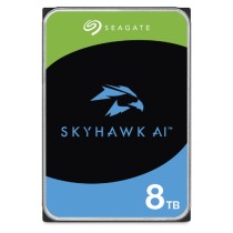 DISCO DURO INTERNO SEAGATE SKYHAWK AI 8TB 3.5 ESCRITORIO SATA3 6GB/S 256MB 7200RPM VIDEO VIGILANCIA  [ ST8000VE001 ][ HD-2882 ]