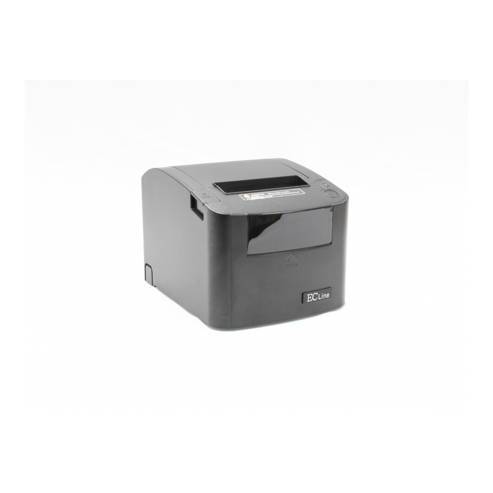 MINIPRINTER EC LINE EC-PM-80330, NEGRO, TERMICA, 80 MM, USB, SERIAL, ETHERNET (RED), RJ11, CORTE AUT [ EC-PM-80330 ][ PR-1657 ]