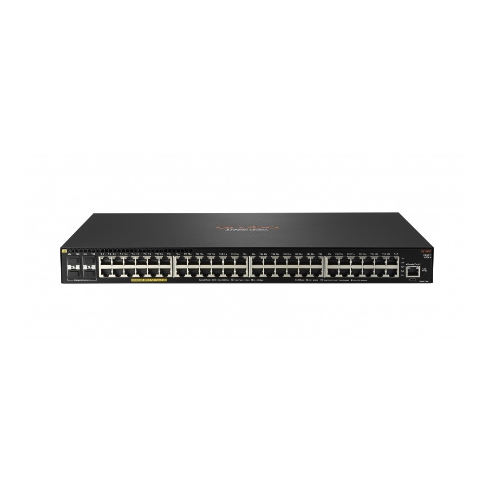 SWITCH HP ARUBA 2930F 48G POE 4SFP, 48 PUERTOS RJ45 10/100/1000 POE 740W Y 4 SFP 1/10G ADMINISTRABLE [ JL558A ][ NIC-2814 ]