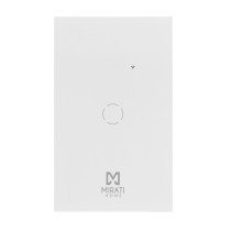 APAGADOR INTELIGENTE DE PARED MIRATI DE 1 APAGADOR TOUCH WIFI 2.4HZ BLUETOOTH // COMPATIBLE CON ANDR [ M1SI2 ][ SH-31 ]