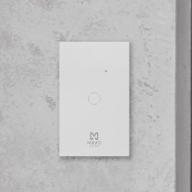 APAGADOR INTELIGENTE DE PARED MIRATI DE 1 APAGADOR TOUCH WIFI 2.4HZ BLUETOOTH // COMPATIBLE CON ANDR [ M1SI2 ][ SH-31 ]