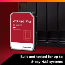 DISCO DURO INTERNO WD RED PLUS 4TB 3.5 ESCRITORIO SATA3 6GB/S 256MB 5400RPM 24X7 HOTPLUG NAS 1-8 BAH [ WD40EFPX ][ HD-2943 ]