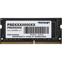 MEMORIA RAM PATRIOT SIGNATURE DDR4, 2400MHZ, 16GB, NON-ECC, CL17, SO-DIMM [ PSD416G240081S ][ RAM-4169 ]