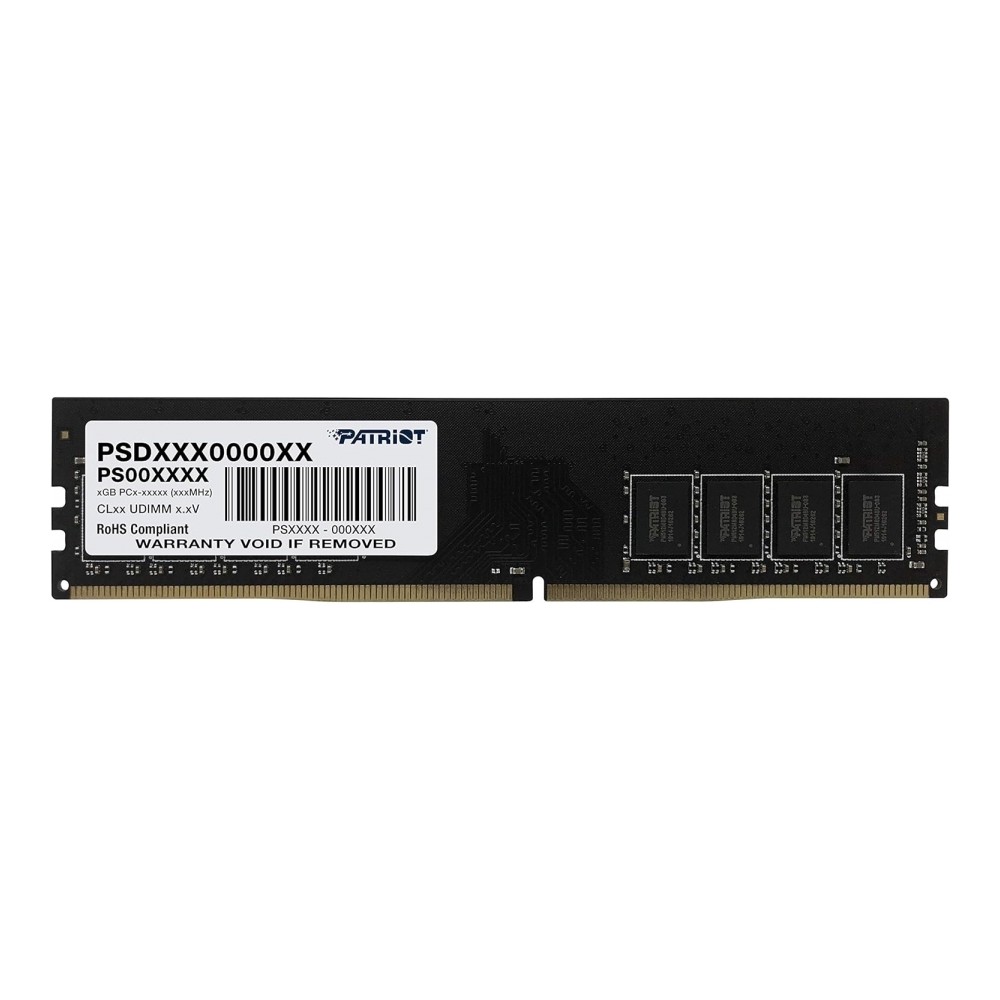 MEMORIA RAM PATRIOT SIGNATURE DDR4, 3200MHZ, 16GB, NON-ECC, CL22 [ PSD416G320081 ][ RAM-4173 ]