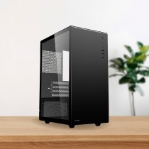 GABINETE ACTECK NEUSS PRO GI717/ MINI TORRE / MICRO ATX, ITX / PANEL CRISTAL TEMPLADO, METAL / 3 AÑ [ AC-935937 ][ CS-938 ]