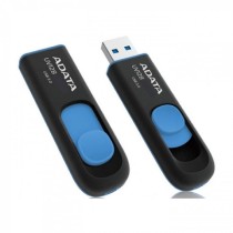 MEMORIA ADATA 128GB USB 3.2 UV128 RETRACTIL NEGRO-AZUL [ AUV128-128G-RBE ][ RAM-3222 ]