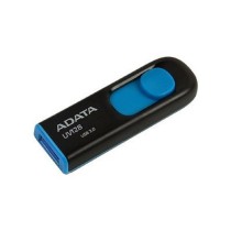 MEMORIA ADATA 128GB USB 3.2 UV128 RETRACTIL NEGRO-AZUL [ AUV128-128G-RBE ][ RAM-3222 ]