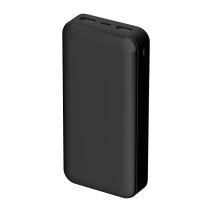 POWER BANK GHIA DE CARGA RAPIDA DE 20 000 MAH COLOR NEGRO [ GAC-242 ][ AC-11107 ]