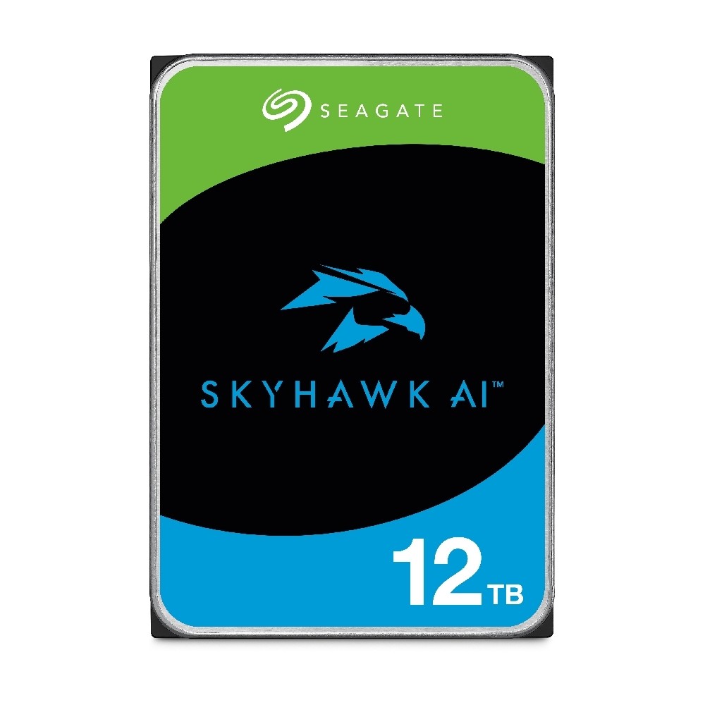 DISCO DURO INTERNO SEAGATE SKYHAWK AI 12TB 3.5 ESCRITORIO SATA3 6GB/S 256MB 7200RPM VIDEO VIGILANCIA [ ST12000VE001 ][ HD-2600 ]