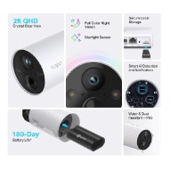 CAMARA WIFI | TP-LINK | TAPO C420S2 (KIT 2 CAMARAS) | PARA EXTERIOR | CON BATERIA RECARGABLE RESOLUC [ TAPO-C420S2 ][ CV-1632 ]