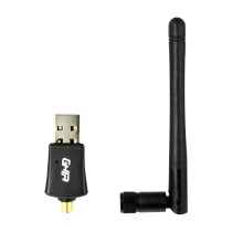 TARJETA DE RED USB 2.0 GHIA INALAMBRICA DUAL BAND 600 MBPS ALTA VELOCIDAD CON ANTENA [ GNW-U6 ][ NIC-3430 ]