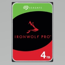 DISCO DURO INTERNO SEAGATE IRONWOLF PRO 4TB 3.5 ESCRITORIO SATA3 6GB/S 256MB 7200RPM 24X7 HOT-PLUG N [ ST4000NT001 ][ HD-2992 ]