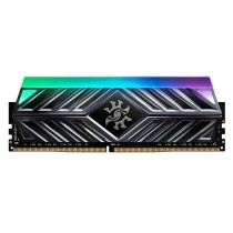 MEMORIA ADATA UDIMM DDR4 8GB PC4-25600 3200MHZ C16 1.35V XPG SPECTRIX D41 TUF RGB GRIS CON DISIPADOR [ AX4U32008G16A-ST41 ][ RAM-3621 ]