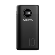 BATERIA DE RESPALDO POWER BANK ADATA P10000QCD 10000MAH/2 USB A/ 1 USB C/INDICADOR DE CARGA DIGITAL/ [ AP10000QCD-DGT-CBK ][ AC-9419 ]