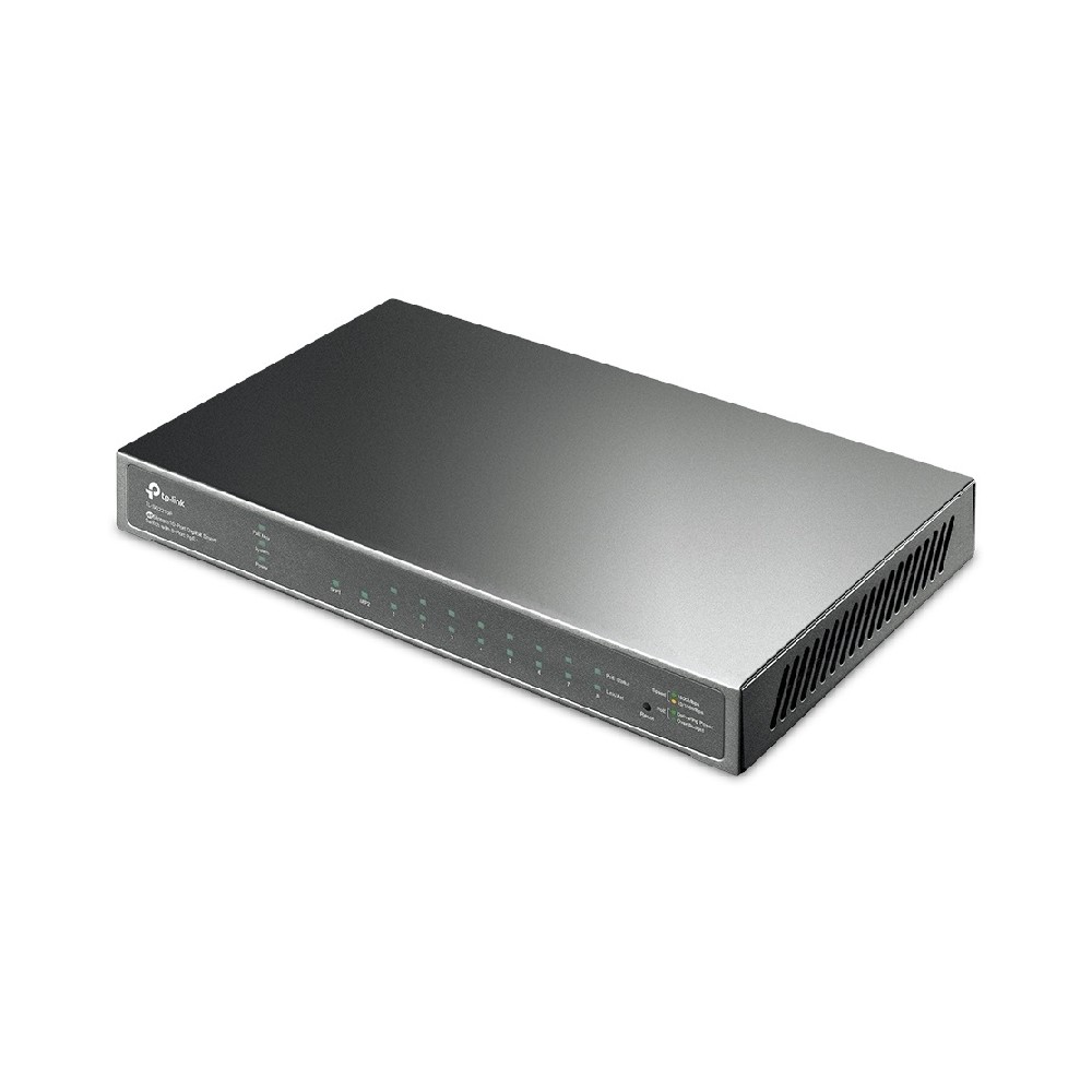 SWITCH | TP-LINK | TL-SG2210P | INTELIGENTE 10/100/1000 ADMINISTRABLE OMADA SDN 8 PUERTOS POE CAPA 2 [ TL-SG2210PT1500G-10PS ][ NIC-1787 ]