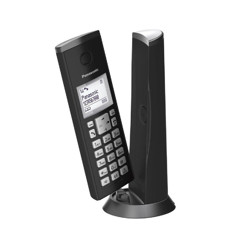 TELEFONO PANASONIC KX-TGK210B INALAMBRICO PAN LCD 1.5 BLANCO TECLADO ILUMINADO ALTAVOZ 50 NUMEROS EN [ KX-TGK210B ][ TEL-137 ]