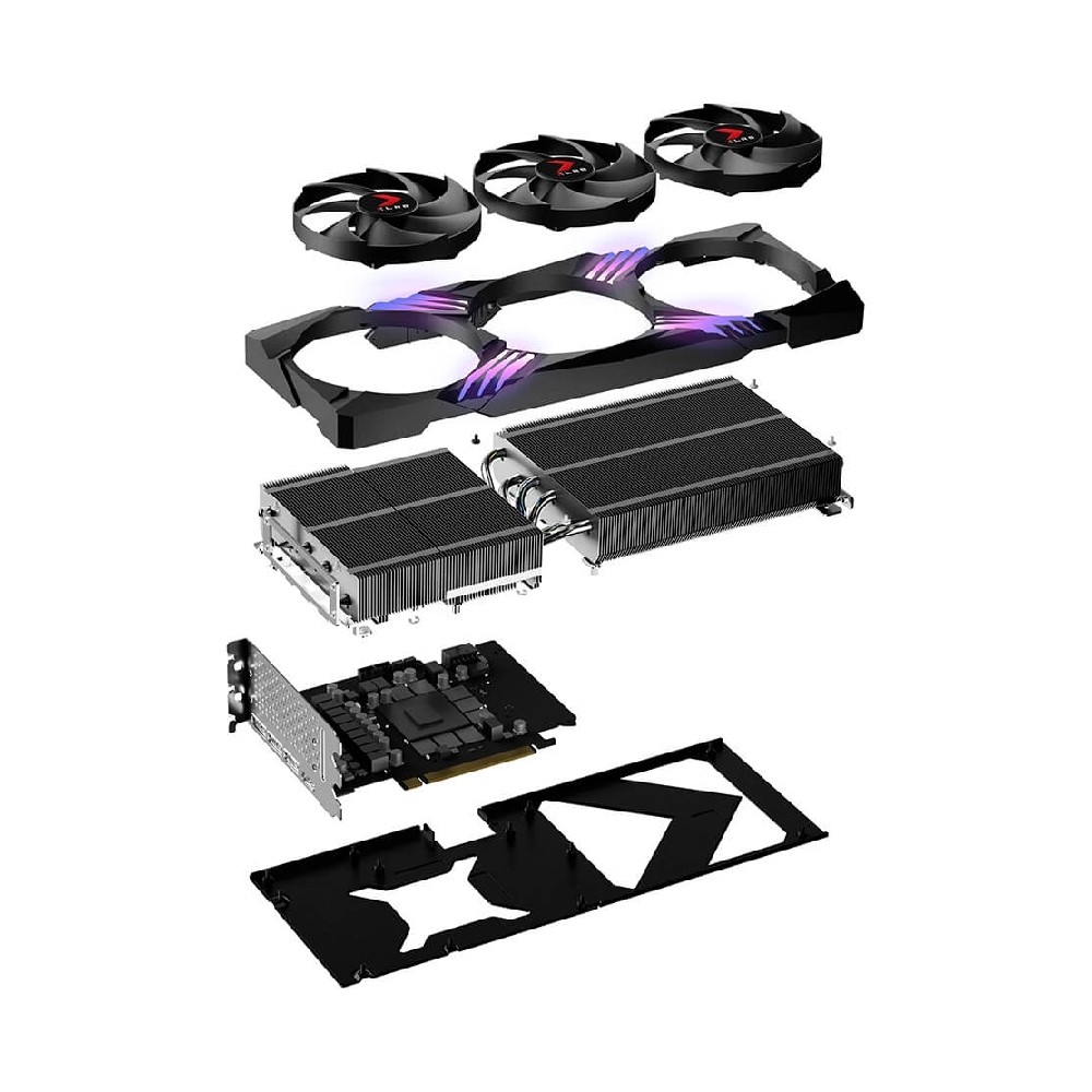 TARJETA DE VIDEO PNY NVIDIA GEFORCE RTX 4070 TI SUPER ARGB TRIPL FAN XLR8 OC /16GB GDDR6X/PCIE X16 4 [ VCG4070TS16TFXXPB1-O ][ VC-1160 ]