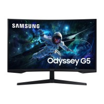 MONITOR LED SAMSUNG 32 PULGADAS, RESOLUCION QHD (2.560 X 1.440) GAMER CURVE, COLOR: NEGRO,16:9, 165  [ LS32CG552ELXZX ][ MNL-2576 ]