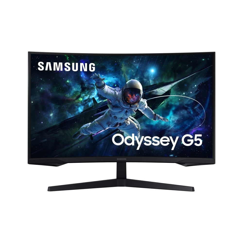 MONITOR LED SAMSUNG 32 PULGADAS, RESOLUCION QHD (2.560 X 1.440) GAMER CURVE, COLOR: NEGRO,16:9, 165  [ LS32CG552ELXZX ][ MNL-2576 ]