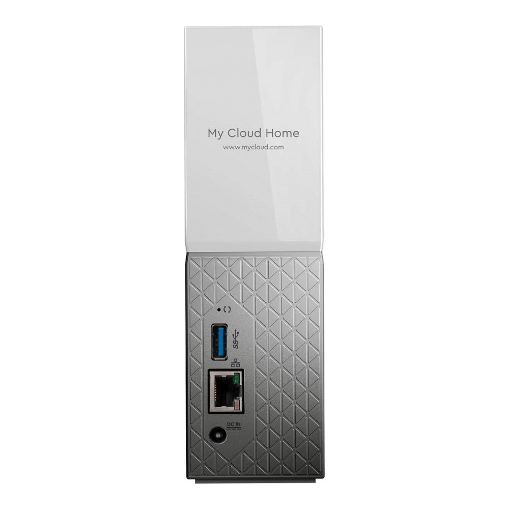 DISCO DURO EXTERNO WD MY CLOUD HOME 8TB 3.5 ESCRITORIO ETHERNET USB3.0 EXP BLANCO WINDOWS MAC BACKUP [ WDBVXC0080HWT-NESN ][ HD-1479 ]