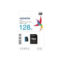 MEMORIA ADATA MICRO SDXC/SDHC UHS-I 128GB CLASE 10 A1 100MB/25MB SEG V10 C/ADAPTADOR [ AUSDX128GUICL10A1-RA1 ][ RAM-3040 ]