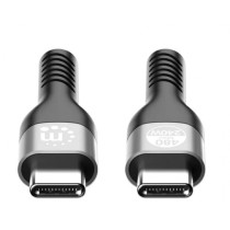 CABLE USB-C,MANHATTAN,356367, 2 M , USB2.0 240 W / PD 3.1, TIPO-C EPR (EXTENDED POWER RANGE) [ 356367 ][ CB-2867 ]