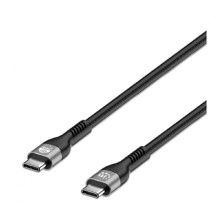 CABLE USB-C,MANHATTAN,356367, 2 M , USB2.0 240 W / PD 3.1, TIPO-C EPR (EXTENDED POWER RANGE) [ 356367 ][ CB-2867 ]