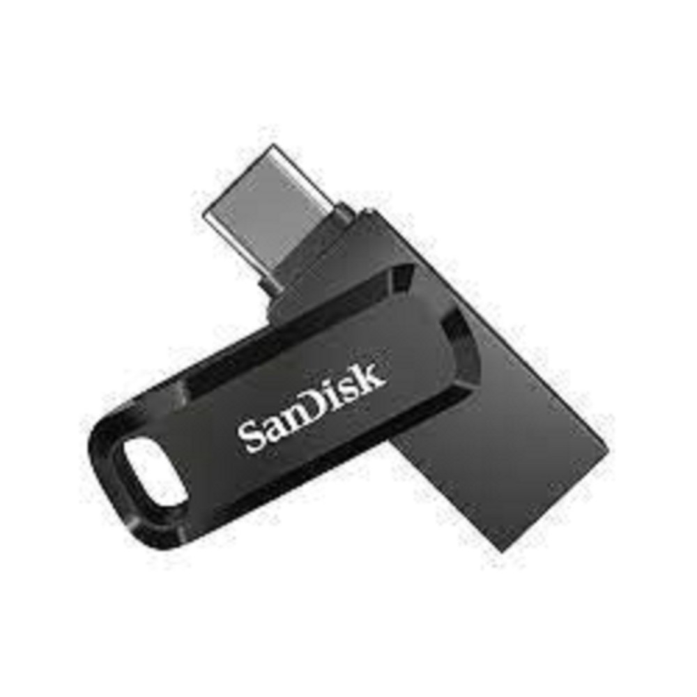 MEMORIA SANDISK ULTRA DUAL DRIVE GO USB 64GB TIPO-C / USB A 3.1 VELOCIDAD DE LECTURA 150MB/S COLOR N [ SDDDC3-064G-G46 ][ RAM-4084 ]