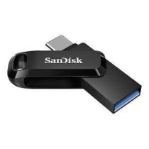 MEMORIA SANDISK ULTRA DUAL DRIVE GO USB 64GB TIPO-C / USB A 3.1 VELOCIDAD DE LECTURA 150MB/S COLOR N [ SDDDC3-064G-G46 ][ RAM-4084 ]