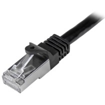 CABLE DE 2M DE RED CAT6 ETHERNET GIGABIT BLINDADO SFTP - NEGRO - STARTECH.COM MOD. N6SPAT2MBK [ N6SPAT2MBK ][ CB-2439 ]