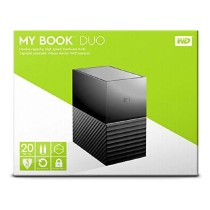 DISCO DURO EXTERNO WD MY BOOK DUO 20TB 3.5 ESCRITORIO USB3.1 NEGRO WINDOWS RAID 0-1 BACKUP DROPBOX E [ WDBFBE0200JBK-NESN ][ HD-1500 ]