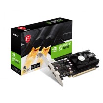 TARJETA DE VIDEO MSI NVIDIA GT 1030 /X16 3.0/GDDR4/4 GB /1X DP 1.4/HDMI 2.0B/BAJO PERFIL /GAMA BASIC [ GEFORCE-GT-1030-4GD4-LP-OC ][ VC-1138 ]