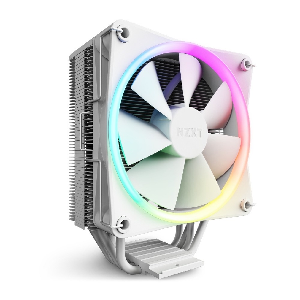 DISIPADOR DE AIRE CPU NZXT T120/ BLANCO /COMP. AMD-INTEL /RGB/ GAMER [ RC-TR120-W1 ][ CF-300 ]