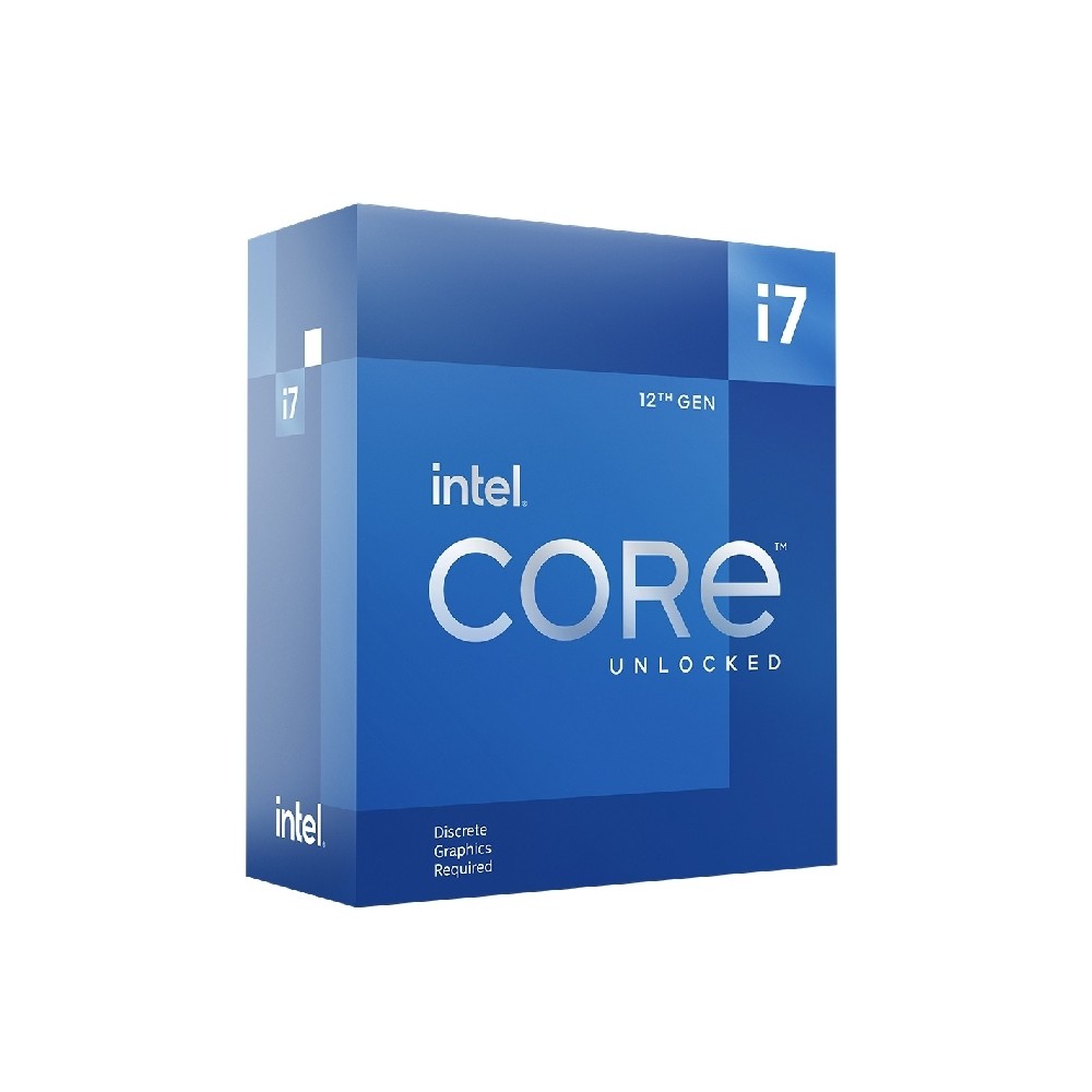 PROCESADOR INTEL CORE I7-12700KF S-1700 12A GEN /3.6 - 5.0 GHZ /CACHE 25MB /12 CORES /SIN GRAFICOS / [ BX8071512700KF ][ CP-1251 ]