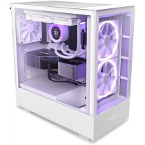 GABINETE NZXT H5 ELITE/ BLANCO/CON VENTANA/MIDI-TOWER/MICRO-ATX/RGB/GAMER [ CC-H51EW-01 ][ CS-809 ]