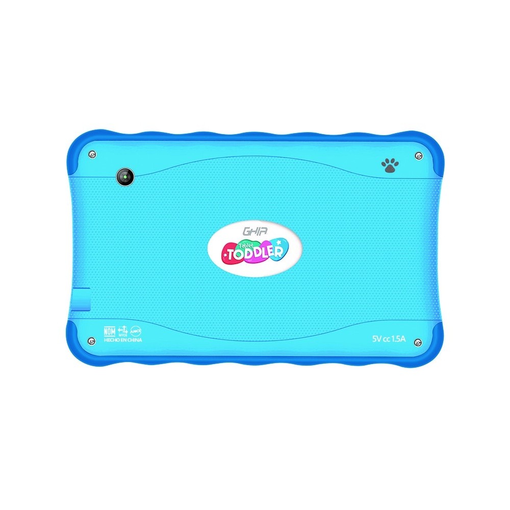 TABLET GHIA TODDLER 7 PULG/A133 QUADCORE/2GB RAM/32GB ROM/2CAM/WIFI/BLUETOOTH/2500MAH/ANDROID 11 GO  [ GT133A2 ][ NOTGHIA-386 ]