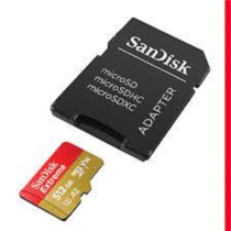 MEMORIA SANDISK MICRO SDXC 512GB EXTREME 190MB/S 4K CLASE 10 A2 V30 C/ADAPTADOR SDSQXAV-512G-GN6MA [ SDSQXAV-512G-GN6MA ][ RAM-3951 ]