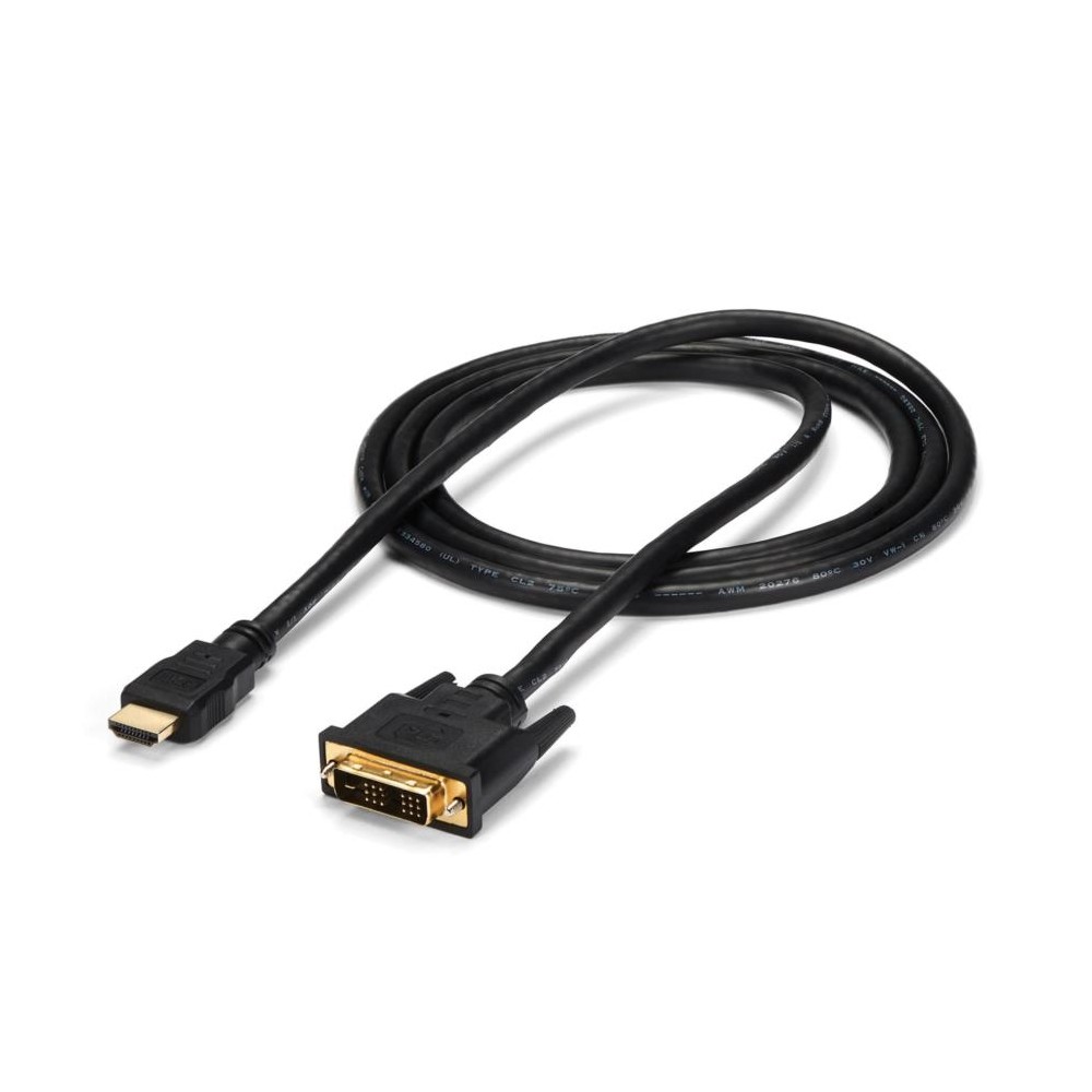 CABLE ADAPTADOR DE 1.8M CONVERTIDOR DE VIDEO HDMI A DVI-D - MACHO A MACHO - STARTECH.COM MOD. HDMIDV [ HDMIDVIMM6 ][ CB-2376 ]