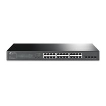 SWITCH TP-LINK TL-SG2428P 24 PUERTOS RJ45 GIGABIT 10/100/1000 MBPS POE CON 4 RANURAS SFP GIGABIT NEG [ SG2428PTL-SG2428P ][ NIC-3592 ]